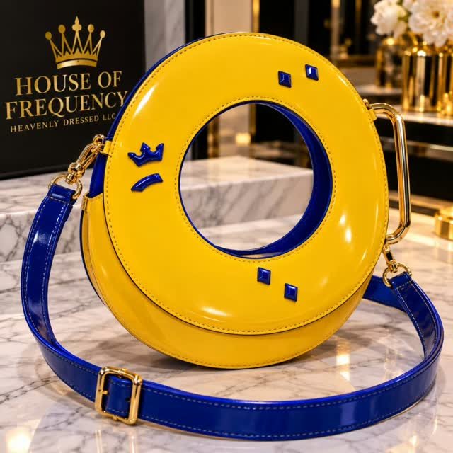 The Golden Frequency Halo Bag